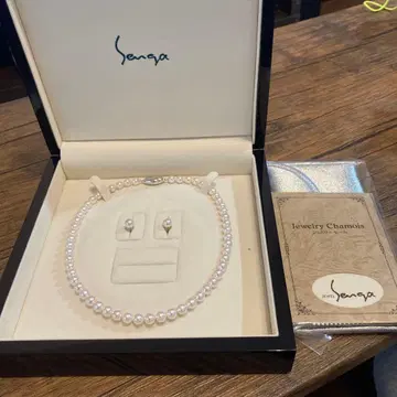 senga 펄 목걸이 아야코 진주 목걸이 세트