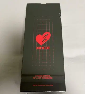 KISS OF LIFE OFFICIAL LIGHT STICK 응원봉