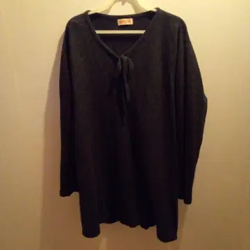 45RPM STUDIO 다크 그레이 A라인 튜닉