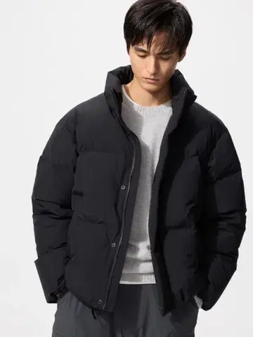2025년 모델 UNIQLO 심리스 다운 자켓