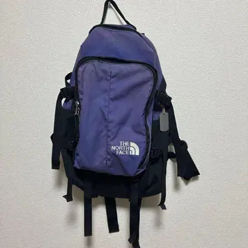 THE NORTH FACE 보라색 백팩 귀 스웨이드