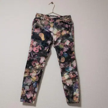 [ 새상품급 ] Paul Smith 플라워 프린트 캐주얼 팬츠