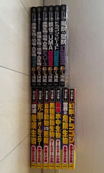 정상 결전 & 초 배틀 도감 13권 세트