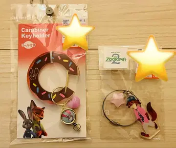 [ 새상품 ] 시마무라 주토피아 릴 달린 카라비너 닉 참