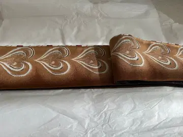 하트 무늬 반폭 오비