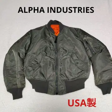 ALPHAINDUSTRIES 알파 MA-1 플라이트 자켓 USA제