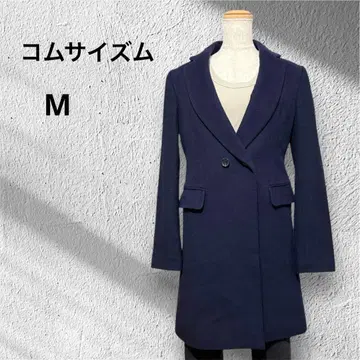 [컴시즘] 울 100% 체스터 코트 네이비 M 사이즈
