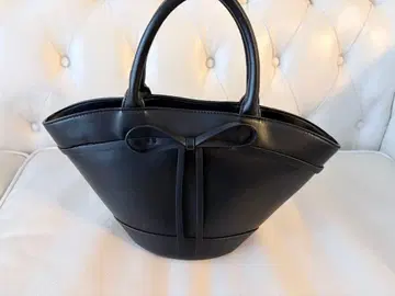 snidel 스나이델 리본 포함 블랙 토트백