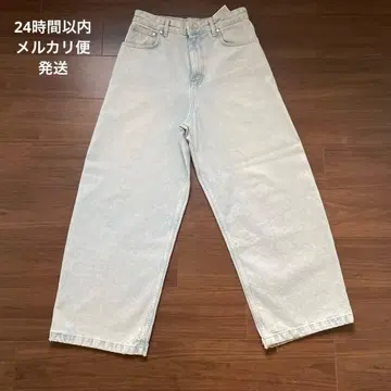 ZARA 와이드 레그 데님 팬츠