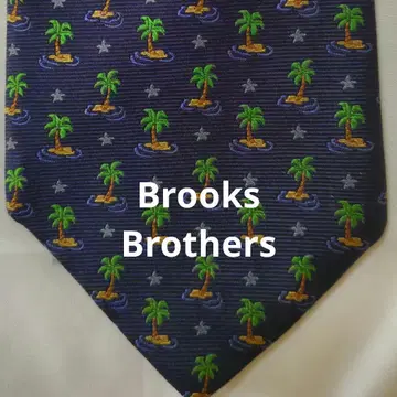 Brooks Brothers 야자수 넥타이