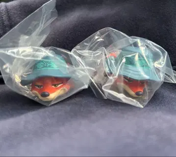 주토피아 2 패션 반지 닉 2개