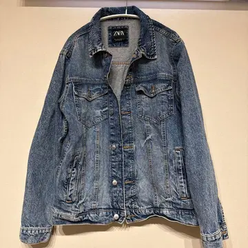 ZARA 데님 자켓 블루