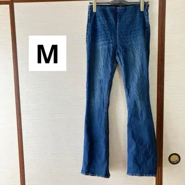 새상품급 부츠컷 데님 [ M ] 다크 블루