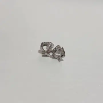 실버 오픈 귀걸이