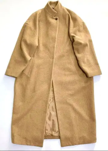 mizuiro ind 스탠드 카라 코트