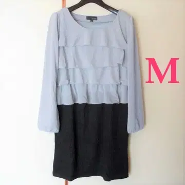 절개 원피스 도킹 원피스 M 사이즈 플럼