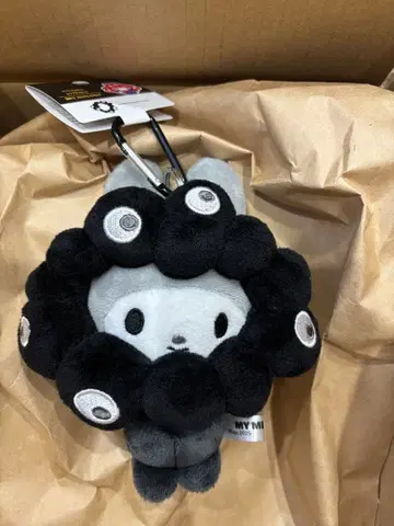 마이멜로디 산리오 쿠로미야쿠미야쿠 변신 봉제 인형 (BC) 블랙