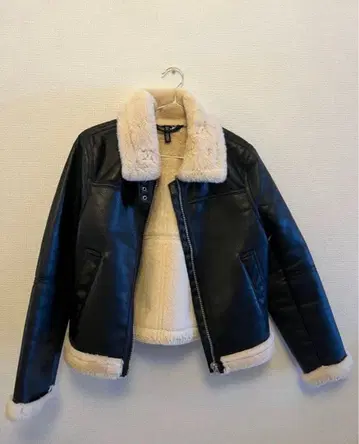 H&M 가죽 자켓