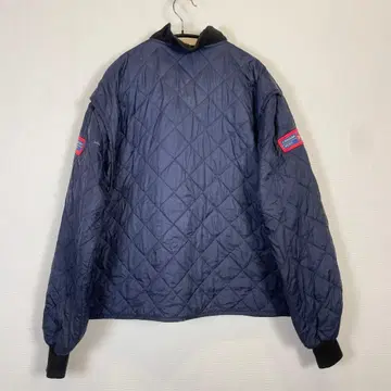 네이비 퀼팅 나일론 자켓 하자품