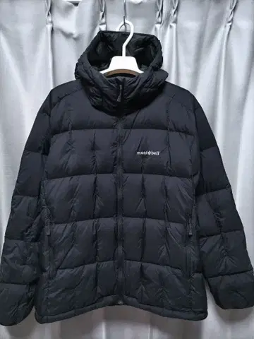 몽벨 네쥬 다운 후드티 EX 다운 800FP 블랙 M-R