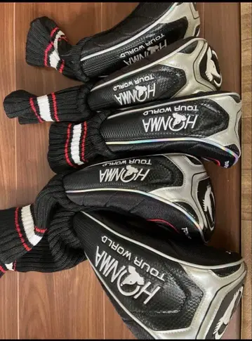 HONMA 투어 월드 골프헤드커버 5세트
