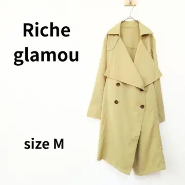 Riche glamou 트렌치코트 얇은 소재 M 사이즈 2209