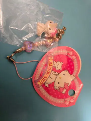 헬로키티 차미키티 차미키티 비즈 끈 장식 레어