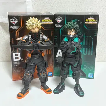 나의 히어로 아카데미아 히어로즈 미션 데쿠 바쿠고 피규어 2체 세트