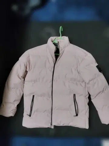 핑크 다운 자켓