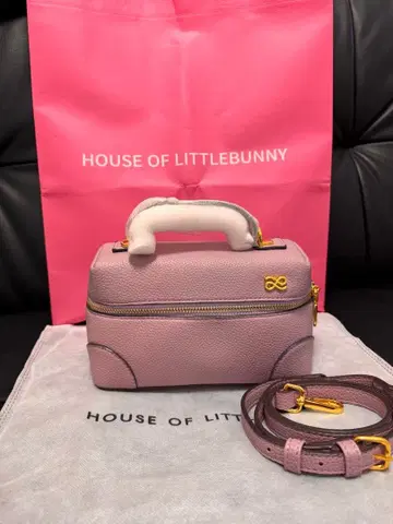 HOUSE OF LITTLEBUNNY 핑크 숄더백