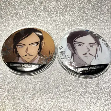 명탐정 코난  장면 사진 트레이딩 커버 포함 캔뱃지 모로후시 타카아키