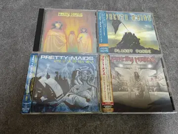 PRETTY MAIDS CD 앨범 4장 세트 락 메탈