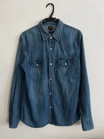 XL 사이즈 Lee 데님 긴팔 셔츠