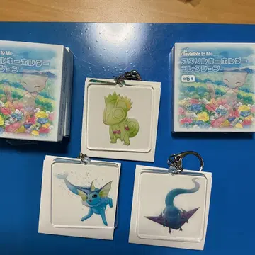 포켓몬 Invisible to Me 아크릴 키링 C