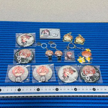 컬러풀피치 종합 캔뱃지, 아크릴 키링 등 세트