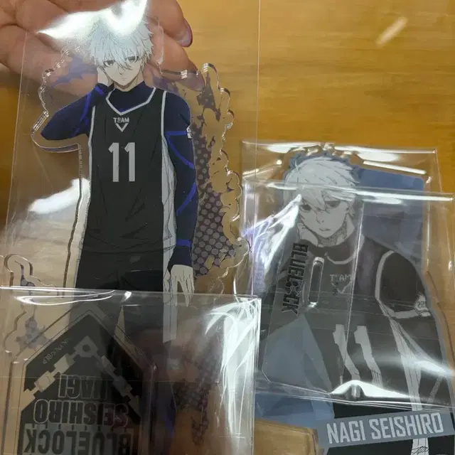 블루록 나기 세이시로 아크릴 스탠드 일괄