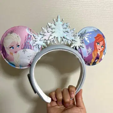 디즈니 머리띠 라운지플라이 안나와 겨울왕국 홍콩