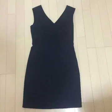 띠어리 theory 네이비 원피스