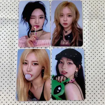 aespa SMTOWN 30주년 ktown4u 트레이딩 카드 4장 세트