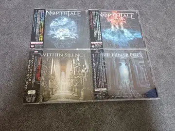 Northtale & Within Silence CD 4장 세트 메탈