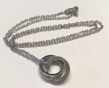 실버 인피니티 반지 목걸이