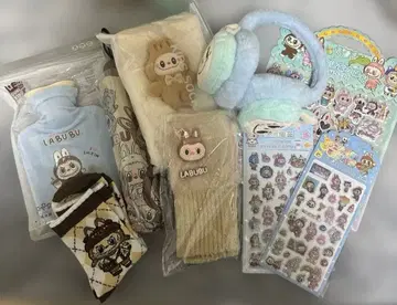러브브 LABUBU 잡화 3D씰 세트
