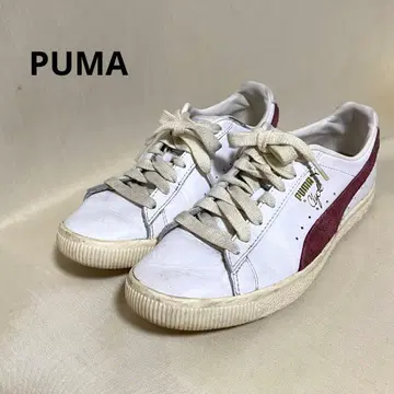 PUMA 클라이드 베이스 스니커즈 프리미엄 가죽 26.5cm