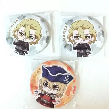 GIGO 한정판 Dr.STONE 미니 캐릭터 캔뱃지 스탠리 나나미 류스이