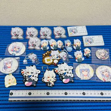 모음 컬러풀 피치 도누쿠 캔뱃지 아크릴 배지 등 세트