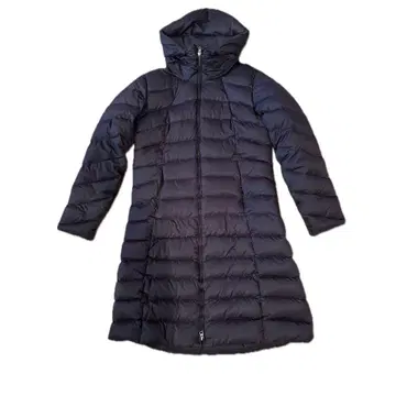 [Patagonia] 롱 다운 자켓 후드 부착 블랙