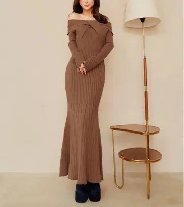 Darich 트위스트 머메이드 롱 원피스