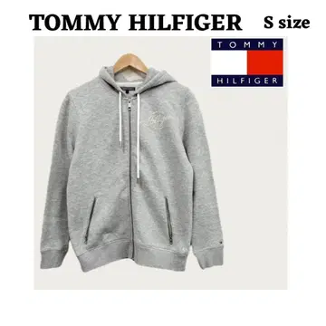 TOMMY HILFIGER 후드티 그레이 S 사이즈