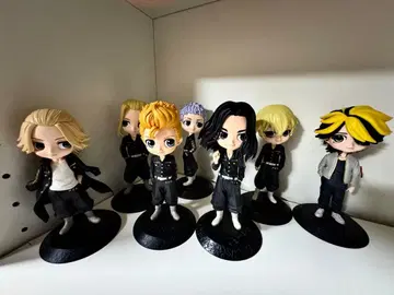 도쿄 리벤저스 Qposket 피규어 묶음 판매 7체 세트