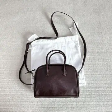 Arts&Science 숄더백 식물성 무두질 가죽 핸드백 브라운